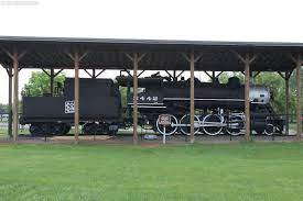 Marshfield, Wisconsin's historical train named Engine 2442.